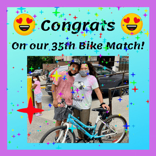 Congrats on our 35th bike match!