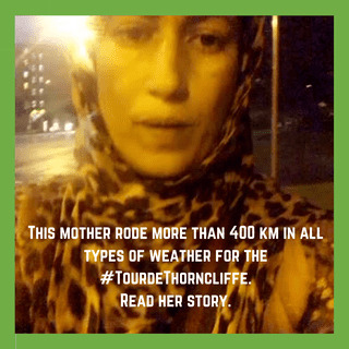 This mother rode more than 400km in all types of weather for the #TourDeThorncliffe. Read her story.