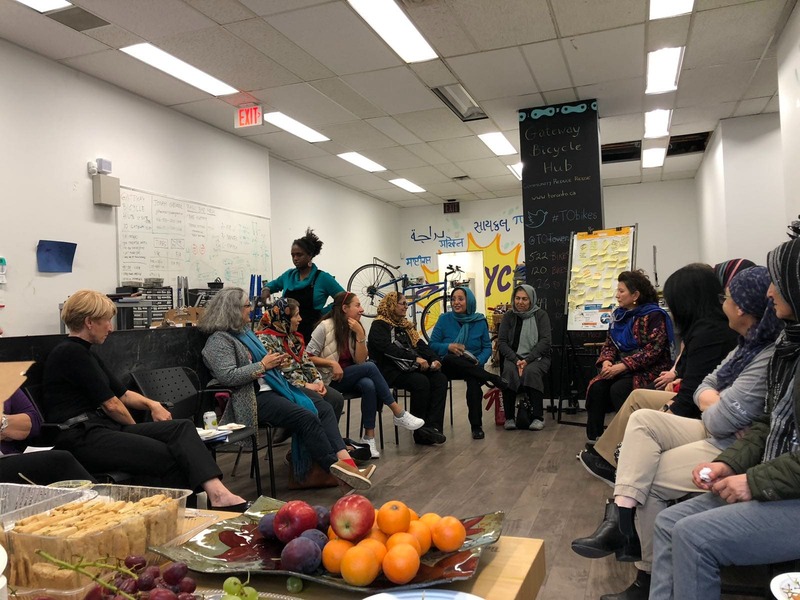 People seating in circle and having discussion